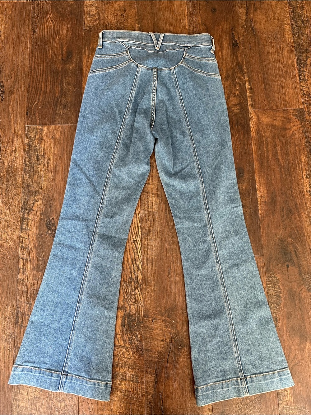 Veronica Beard Carson Ankle Flare High-Rise Jeans Size 25 - Picture 3 of 5